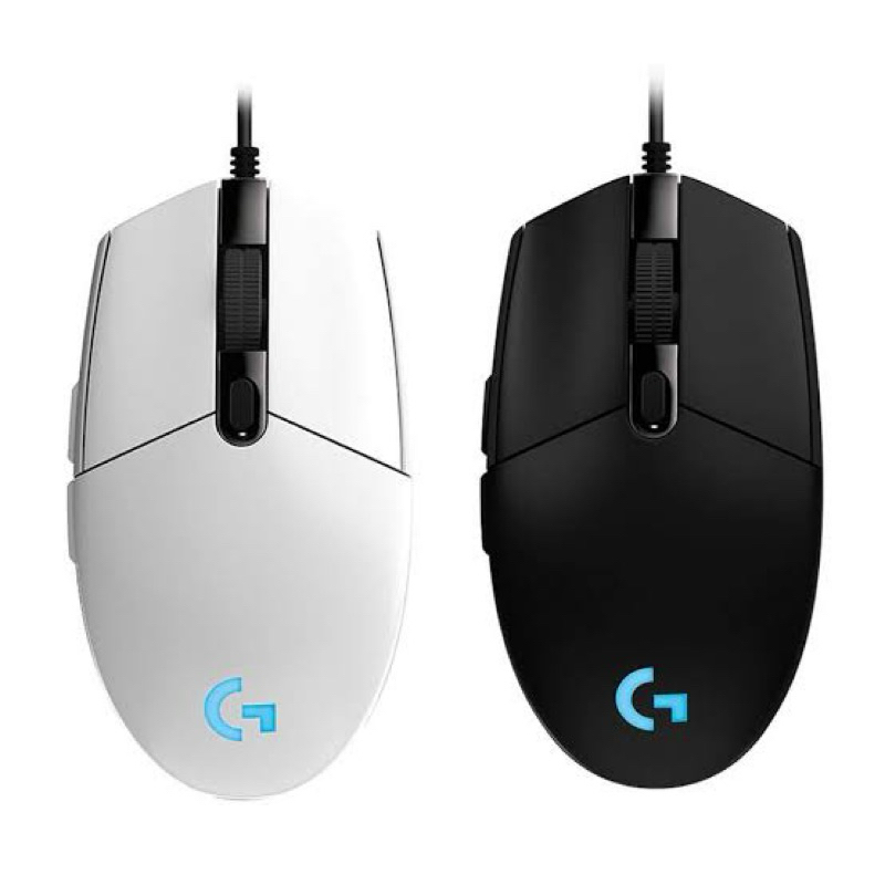 Logitech G102 LIGHTSYNC Gaming Mouse (Black&White) 8,000 DPI (เมาส์เกมมิ่ง พร้อมไฟ RGB) (มือสอง)