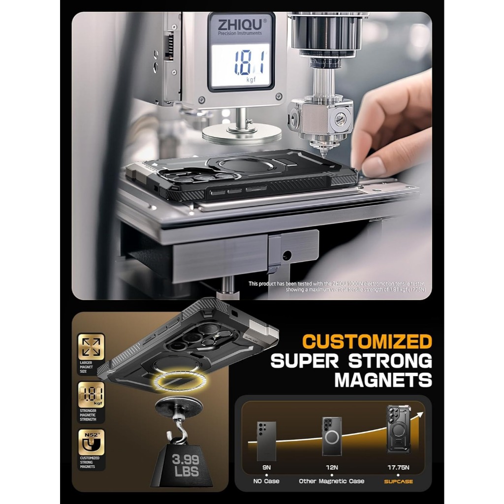 (ส่งทันที) เคส SUPCASE Unicorn Beetle Grip สำหรับ Samsung Gaalxy S25 Ultra / S25 - รูปที่ 4