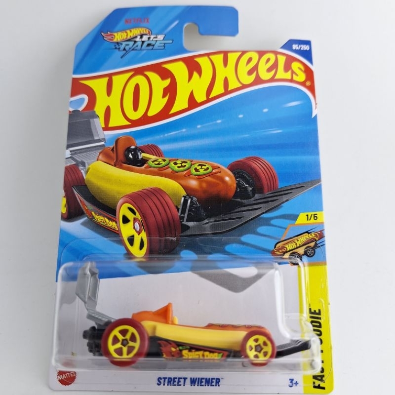 รถเหล็ก Hotwheels STREET WIENER LET'S RACE (ib57)