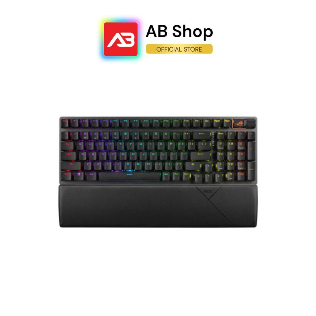 ASUS คีย์บอร์ด X901 STRIX SCOPE II 96 WL/NXSM/TH/ABS//KB, ROG NX MECHANICAL (90MP037B-BKLA00)