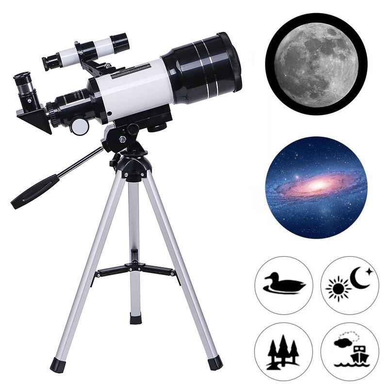 เยอรมนีนำเข้า F30070 กล้องโทรทรรศน์ดาราศาสตร์ 150X กล้องส่องทางไกล Monocular ซูม HD สำหรับเด็กของขวัญ