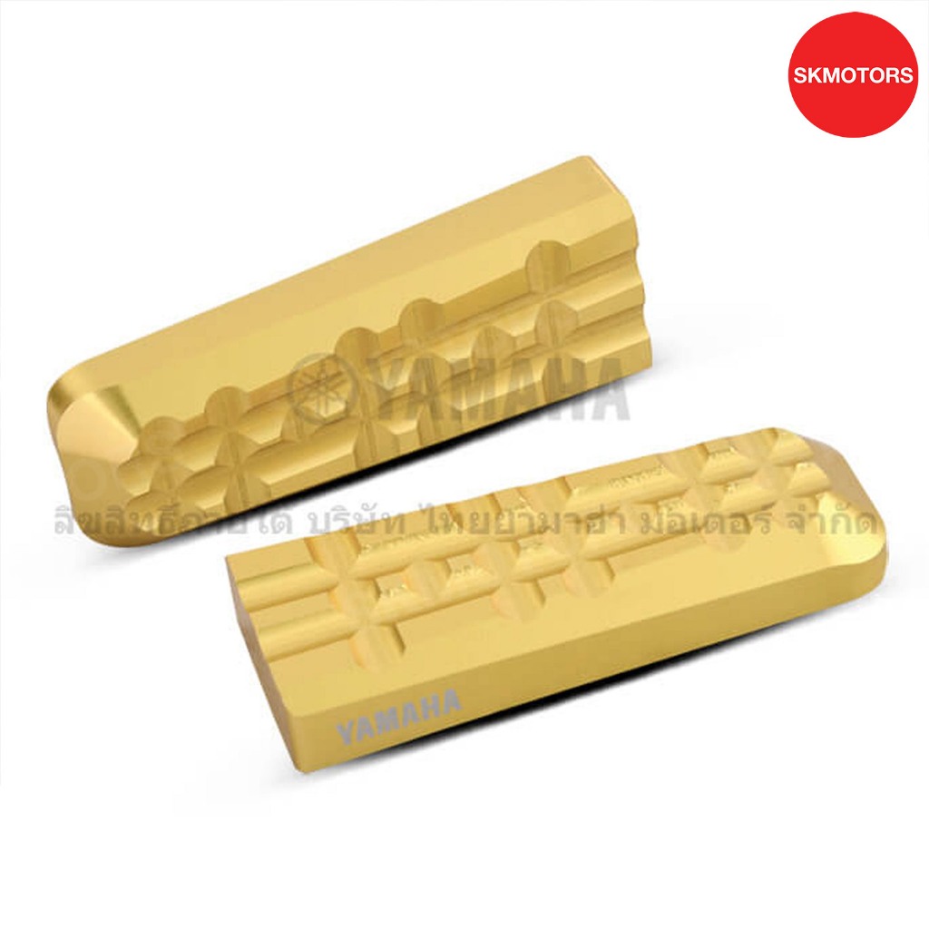 ชุดพักเท้าหน้าอะลูมิเนียม สีทอง รหัสสินค้า 2ND-SF74F-Q3-GD สำหรับรถ YAMAHA EXCITER150 แท้เบิกศูนย์10