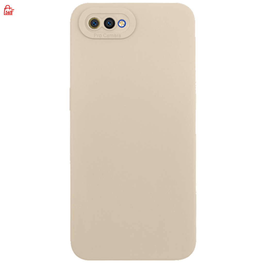 เคส สำหรับ OPPO A1K realme C2 CPH1923 เคสซิลิโคนนิ่ม กันกล้อง TPU สีพื้น - รูปที่ 5