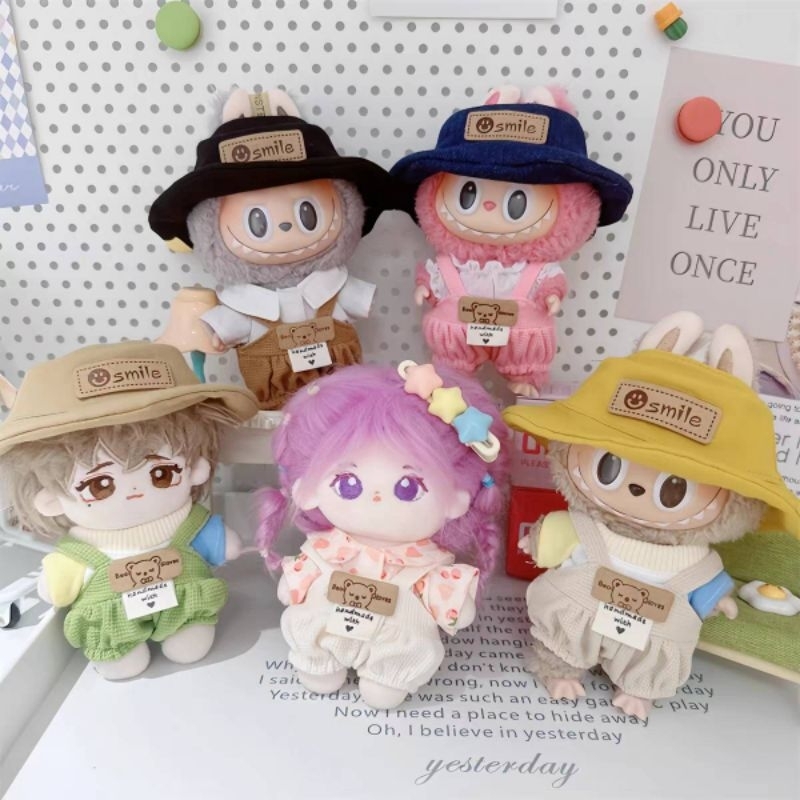 🔥พร้อมส่ง_ใน​ไทย​🔥ชุดลาบูบู้​v1,v2 ชุด​labubu​ macaron​ v1, v2​ เสื้อผ้าลาบูบู้​ 17cm​.​ส่งไวในไทย​(เฉพาะ​ชุด)​