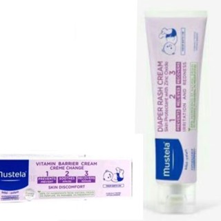 Mustela ครีม Vitamin Barrier Cream 100ml/3.88oz ของนำเข้าแท้…