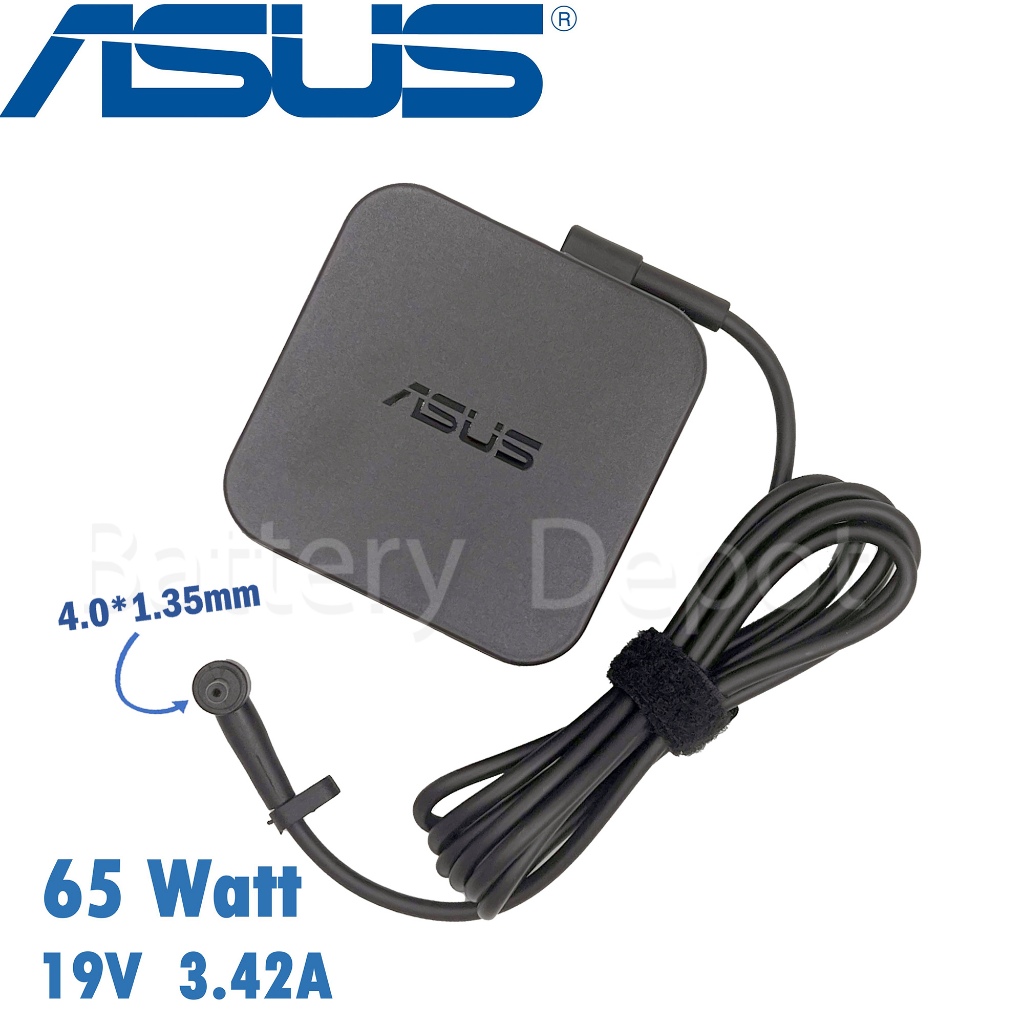 [สายไฟแยก] Asus Adapter ของแท้ ZenBook UX410UQ UX430U UX430UA UX430UN UX430UQ 65W สายชาร์จ Asus, อะแดปเตอร์