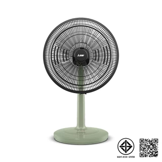 MITSUBISHI ELECTRIC พัดลมตั้งโต๊ะ D12A-GB แบบกดปุ่ม ขนาดใบพัด 12 นิ้ว
