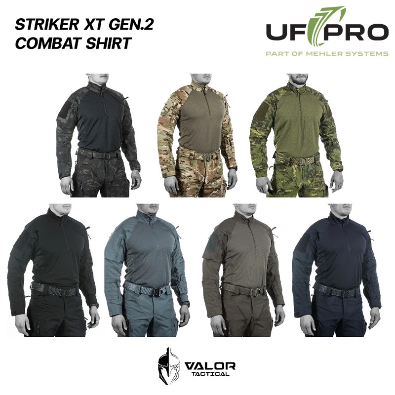 UF Pro - Striker XT Gen.2 Combat Shirt เสื้อเชิ้ตแขนยาว  มีซิปกลางอก ระบายอากาศ