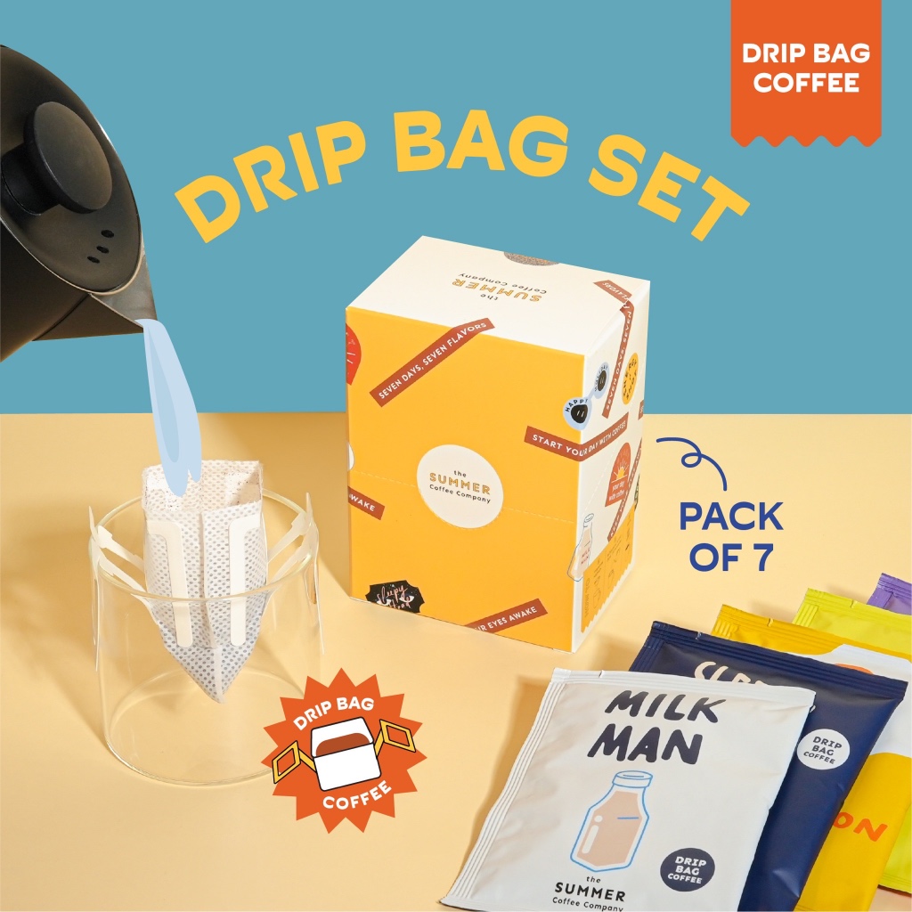 DRIP BAG SET  (pack of 7)