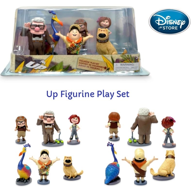 งานแท้ #จากอเมริกา Disney Store Up Figure Play Set