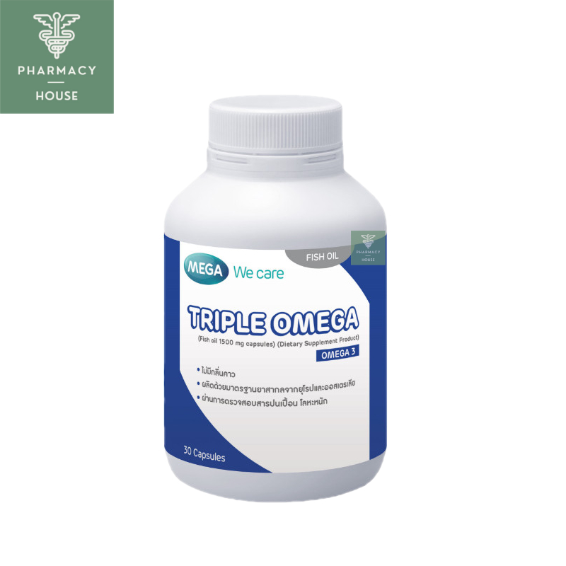 Mega Triple Omega 30 capsules