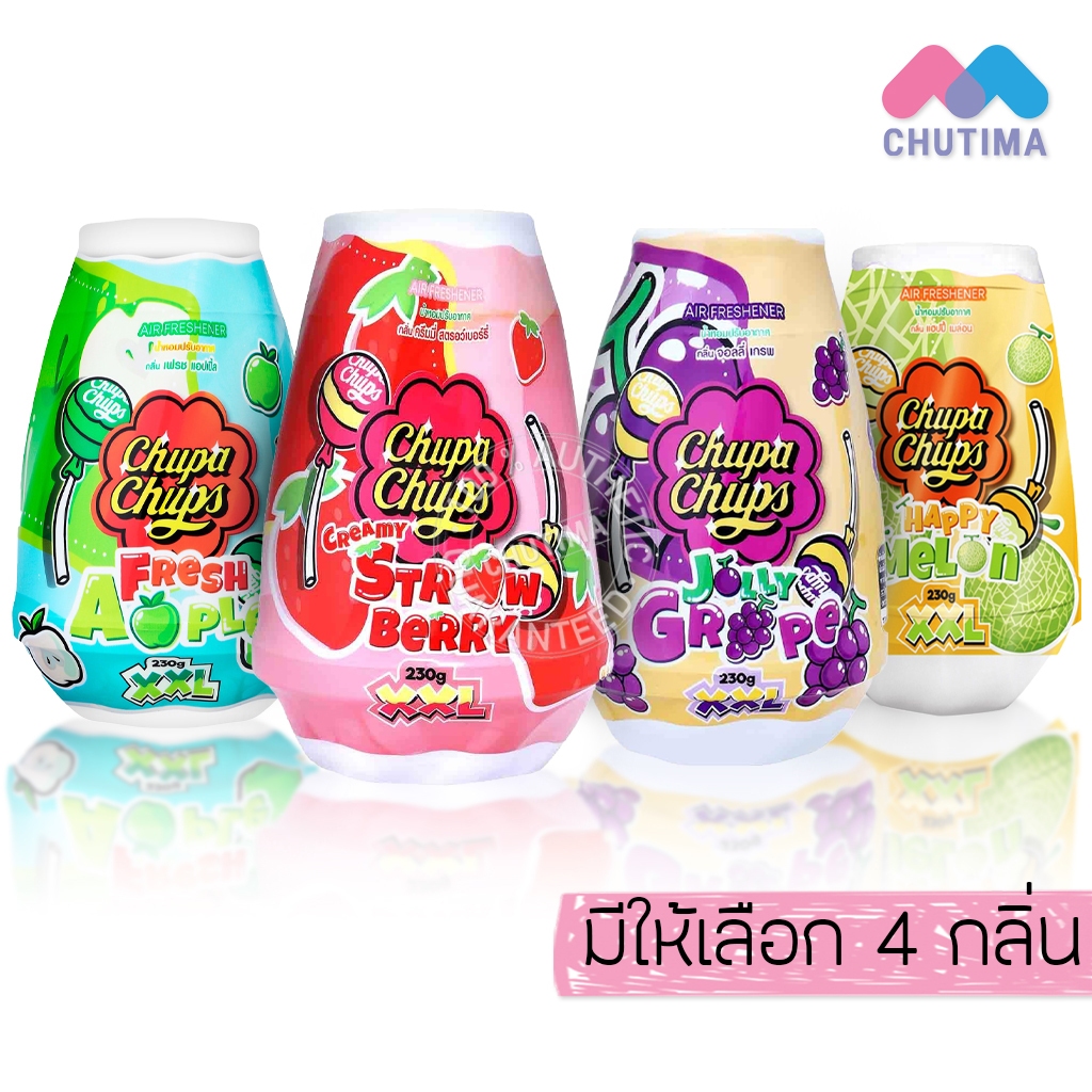 จูปา จุ๊ปส์ น้ำหอมปรับอากาศ กลิ่นผลไม้ Chupa Chups Solid Air Freshener 230 g.