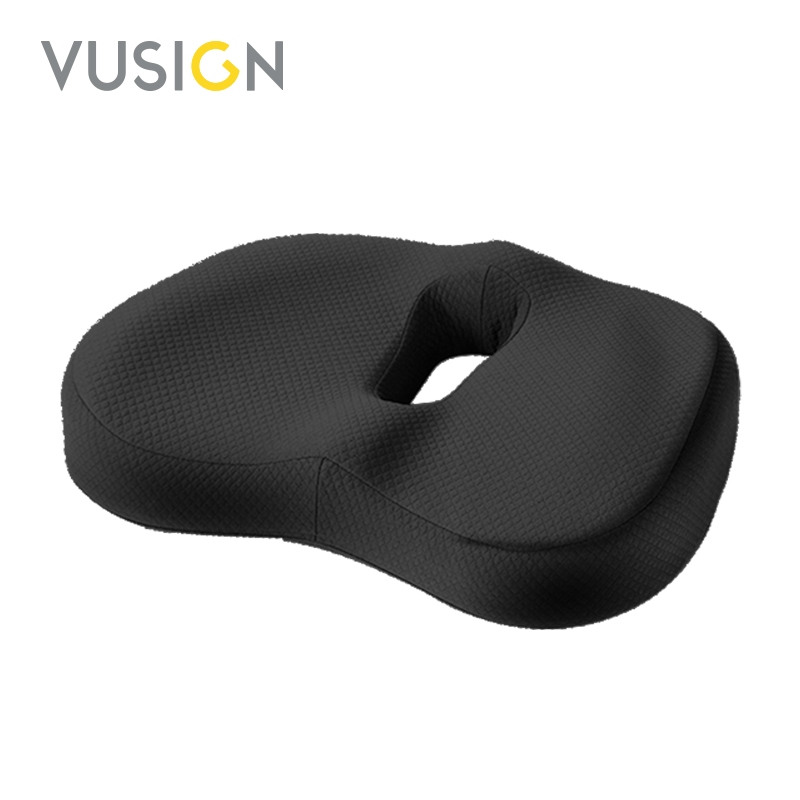 Vusign เบาะรองนั่ง เบาะรองนั่งเพื่อสุขภาพ เมมโมรี่โฟมแท้ บรรเทาอาการปวดหลังออฟฟิศซินโดรม Cushion