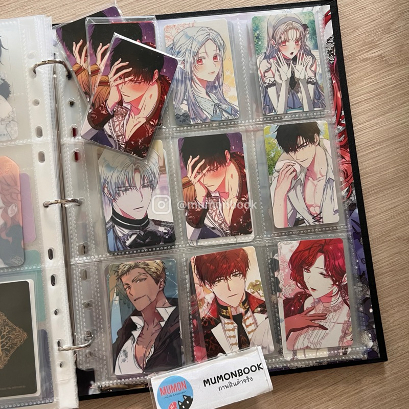 [•พร้อมส่ง•][ของแท้] ฉันกลายเป็นภรรยาของพระเอก ชุดการ์ด Card Set (8 ชิ้น/ชุด) • Webtoon • DAON