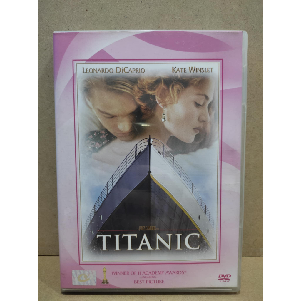 DVD : Titanic (1997) ไททานิค [มือ 2 ซับไทย] James Cameron / Leonardo DiCaprio / Kate Winslet / ดีวีด