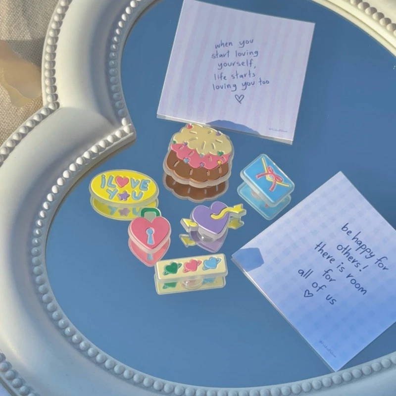 Jibbitz | A nice day 💖 ตัวติดรองเท้าสำหรับตกแต่งรองเท้า (set 6 ชิ้น)