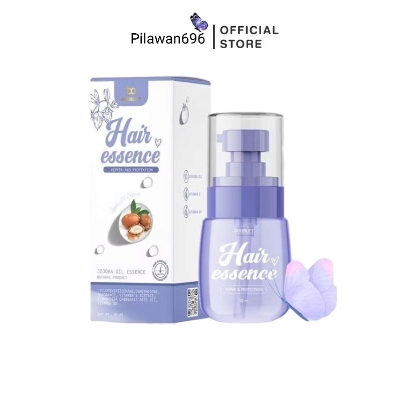 DOUBLE T HAIR ESSENCE แฮร์เอสเซ้นส์ เซรั่มบำรุงผมเร่งผมยาว