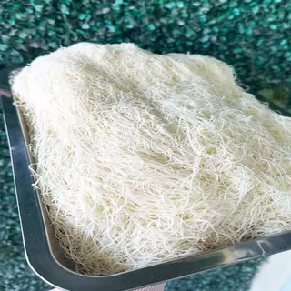 เส้นคูนาฟ่าสด Kataifi โรงงานไทย สดใหม่ มาตรฐาน อย. GHPs HACCP HALAL Kunafa(home made) , KUNAFA for Chocolate DUBAI