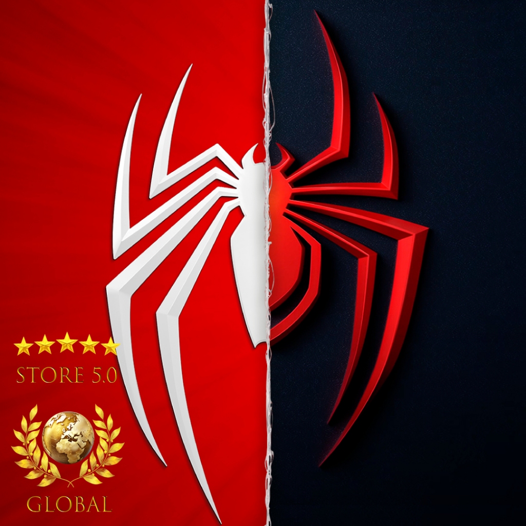 MARVEL'S SPIDER-MAN MILES MORALES+SPIDER-MAN REMASTERED Offline Key Card จัดส่งทันที