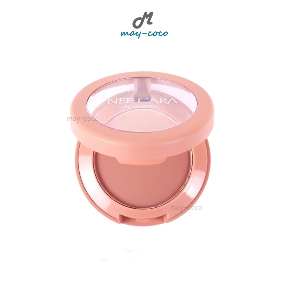 ถูก/แท้/มีไลฟ์ บลัชออน Nee Cara Powder Soft Blush นีคาร่า บลัชเนื้อนุ่ม ปัดแก้ม แก้มละมุน สีแน่น สีชัด ติดทน