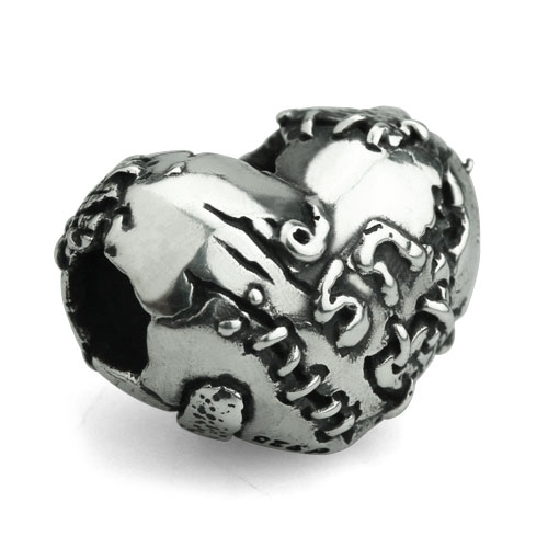 OHM Beads รุ่น Love Hurts 2.5 - Limited Edition - Silver 925 Charm เครื่องประดับ บีด เงิน เก้ว จี้ สร้อย กำไล OHMThailan