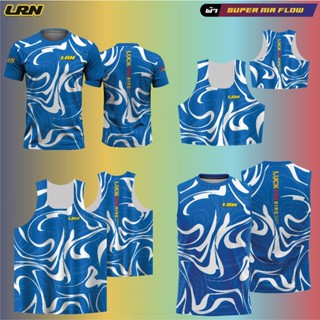 เสื้อวิ่งพิมพ์ลาย LRN เสื้อวิ่ง เนื้อผ้า Super Air Flow สำหร…