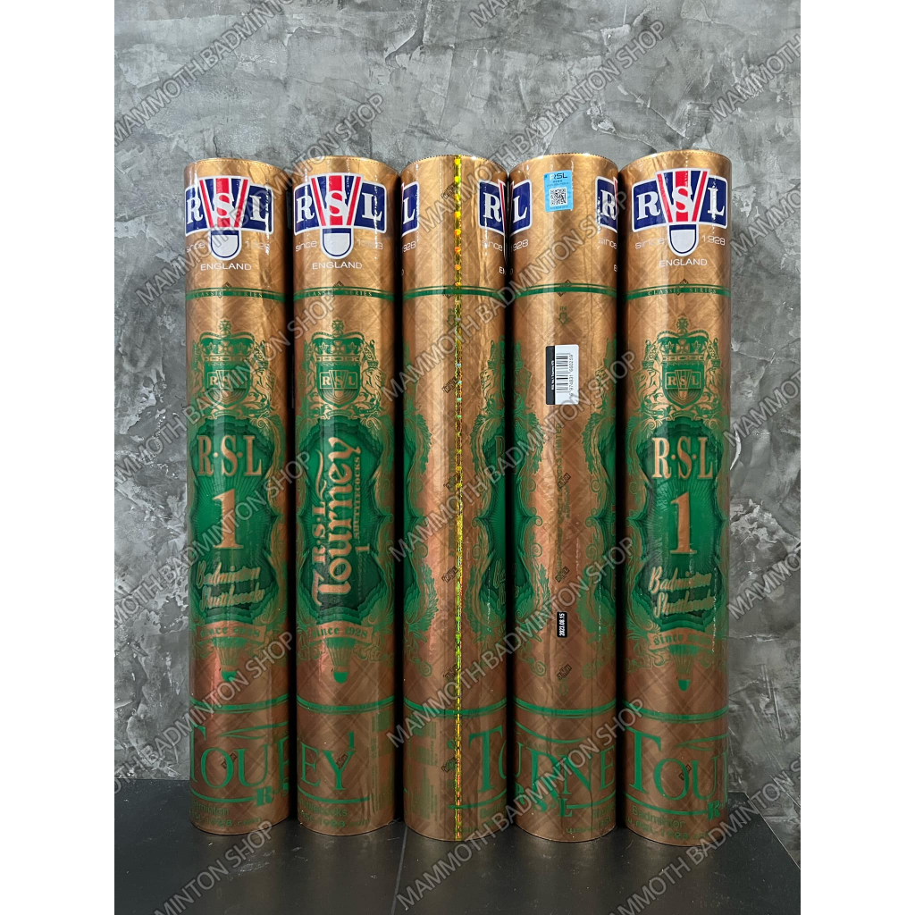 ลูกแบดมินตัน RSL TOURNEY NO.1 สีทอง ของแท้