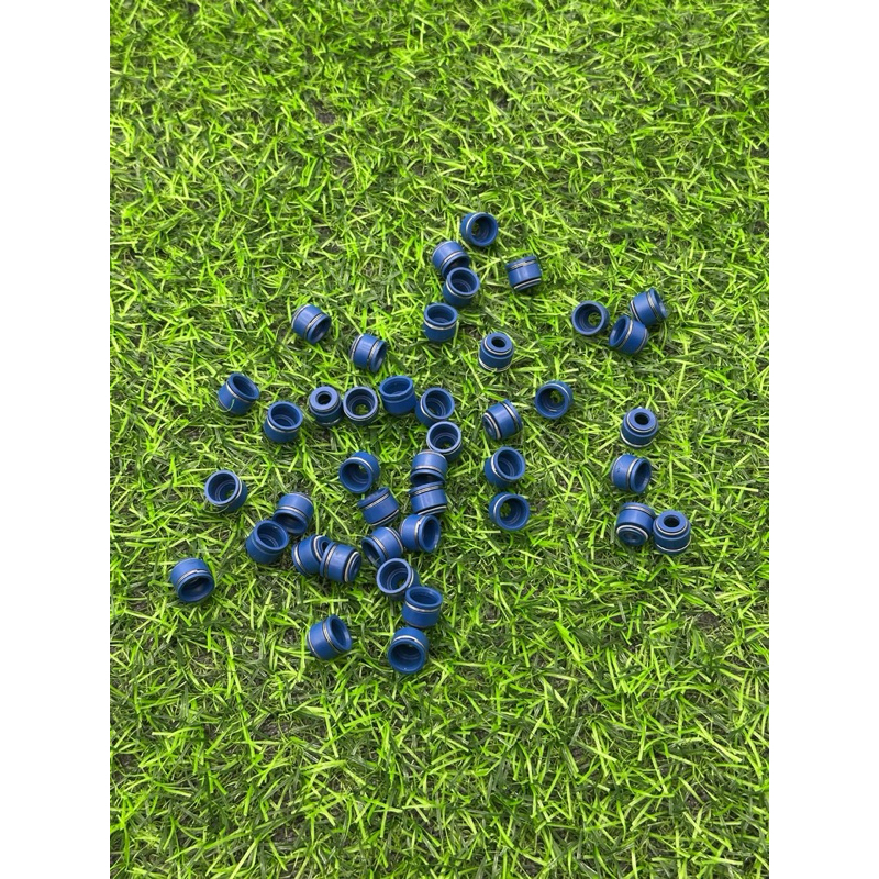 ซีลก้านวาล์วใส่ฝาสูบ4วาล์วใส่ฝาสูบ4วาวmio/4V-110i/4V-125/4V-เวฟ100/4V ราคาต่อ1ชุดใน1ชุดมีซีล4ตัว