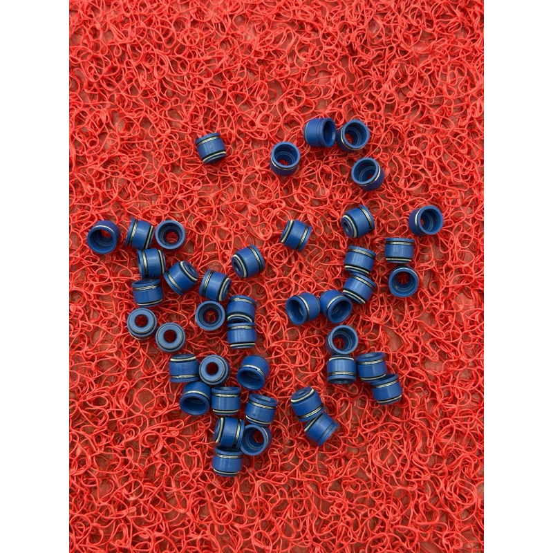 ซีลก้านวาล์วใส่ฝาสูบ4วาล์วใส่ฝาสูบ4วาวmio/4V-110i/4V-125/4V-เวฟ100/4V ราคาต่อ1ชุดใน1ชุดมีซีล4ตัว