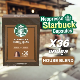 กาแฟแคปซูลสตาร์บัคส์ 36 แคปซูล Starbucks Nespresso 36 Capsule ของแท้ 100% BBE 08/2026 - 08/2027