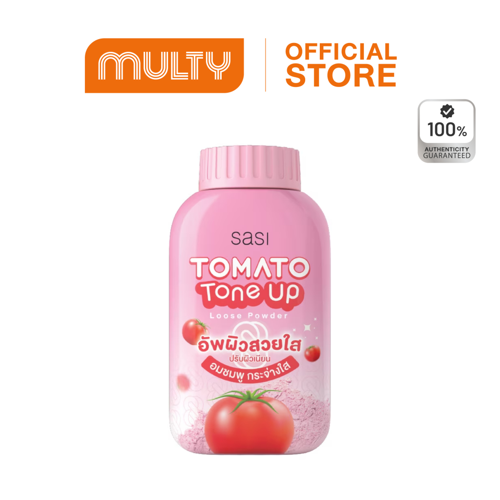 Sasi Tomato Tone Up Loose Powder แป้งฝุ่น