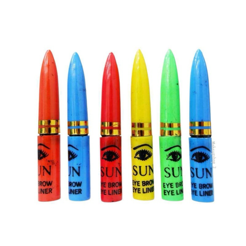 ดินสอเขียนขอบตา ดินสอแขก SUN EYEBROW EYE LINER STICK ซัน อายบราวน์ อาย ไลน์เนอร์ สติ๊กจาโซ่