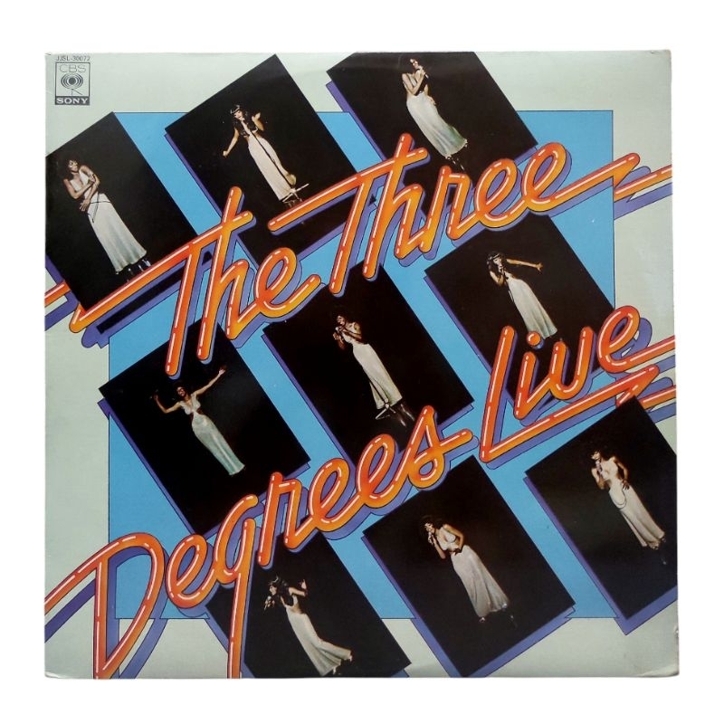 VINYL The Three Degrees Live 1975 • Rare