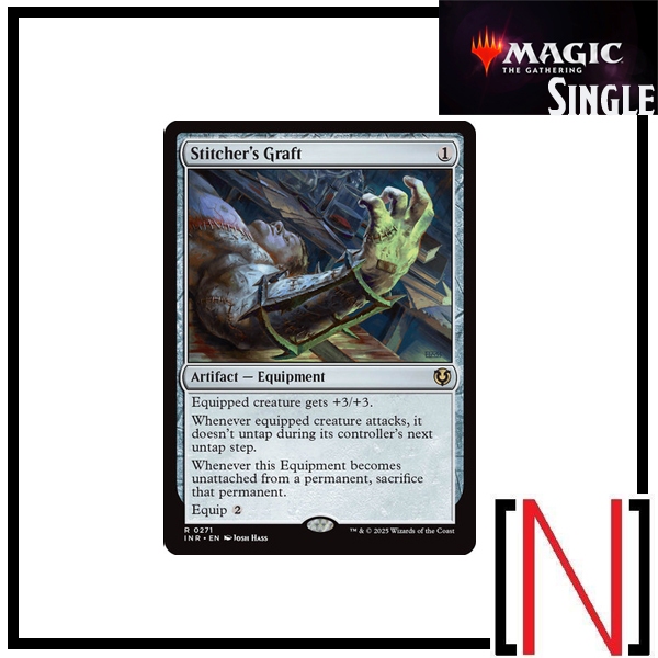 [MTG][Single][INR] Stitcher's Graft ระดับ Rare [ภาษาอังกฤษ]