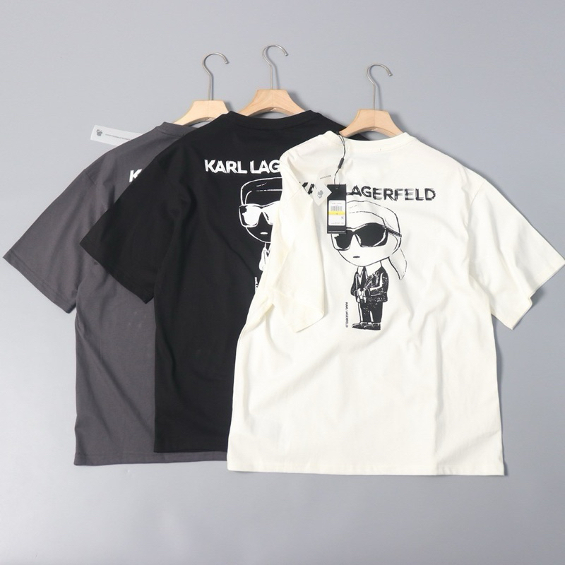 เสื้อ KARL LAGERFELD IKON GRAPHIC T-SHIRT