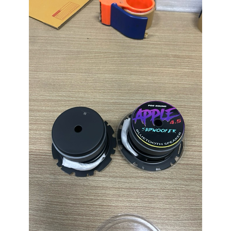 apple 4.5 50wดอกซัพวูฟเฟอร์ของแท้ดูที่บาร์โค้ด