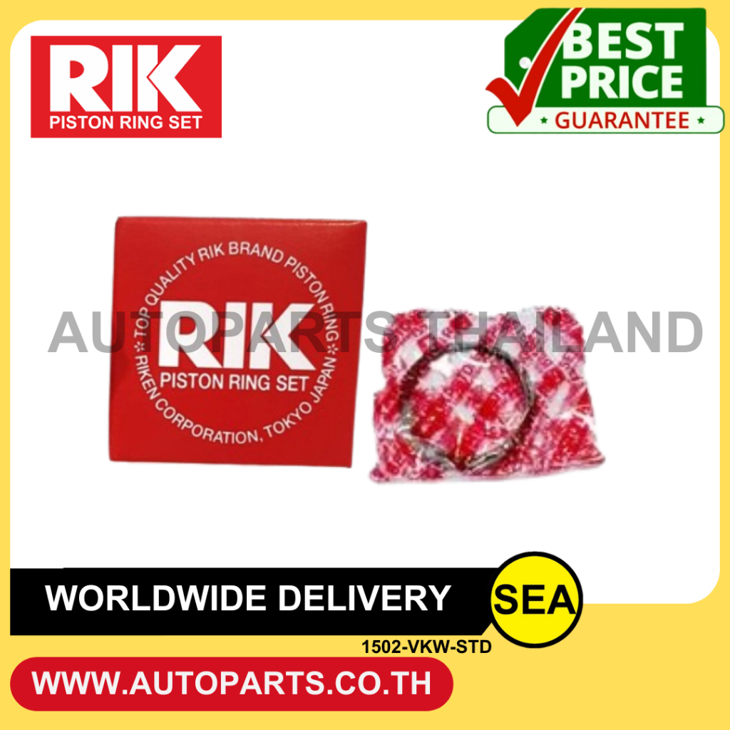 แหวนปั๊มลม RIK สำหรับ 6BB1 6BD1 ISUZU 140hp JCM / ISUZU (1 สูบ / กล่อง)