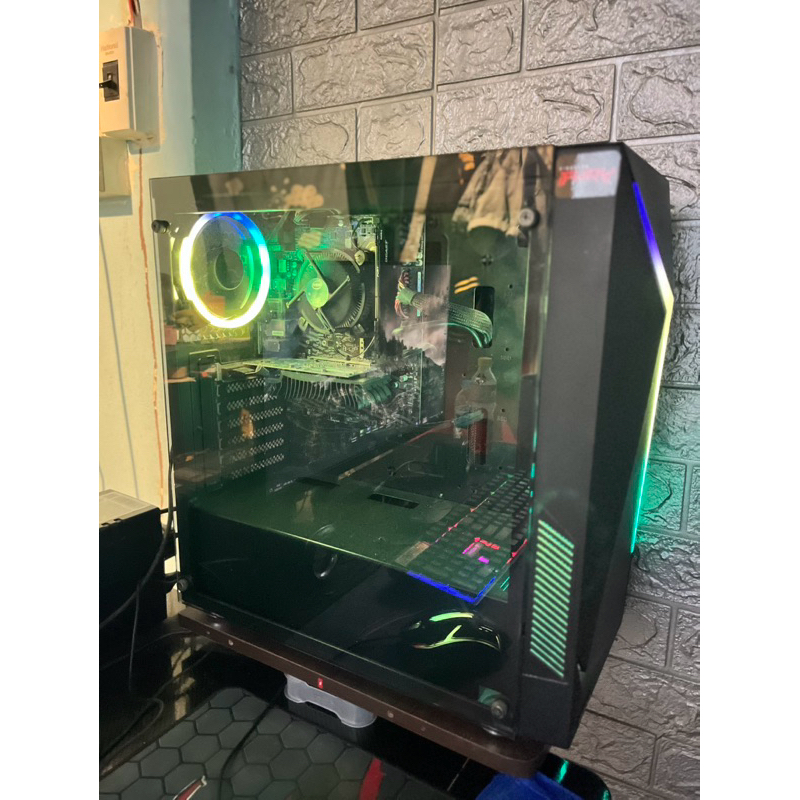 คอมประกอบI3-10100Fมือ2พร้อมจอ23.8นิ้ว