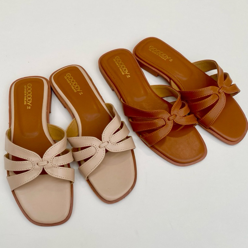 ✨firstshoes✨รองเท้าแตะสายสาน ดีเทลสวย สีขับผิว ระบายอากาศดี