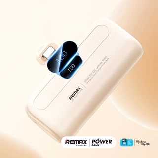 [ CCC ] Remax Power Bank รุ่น RPP-632 / RPP-633 แบตสำรองมินิ ความจุ 5000mAh Type-C / IP มีประกันศูนย์ไทย มาตรฐาน มอก.