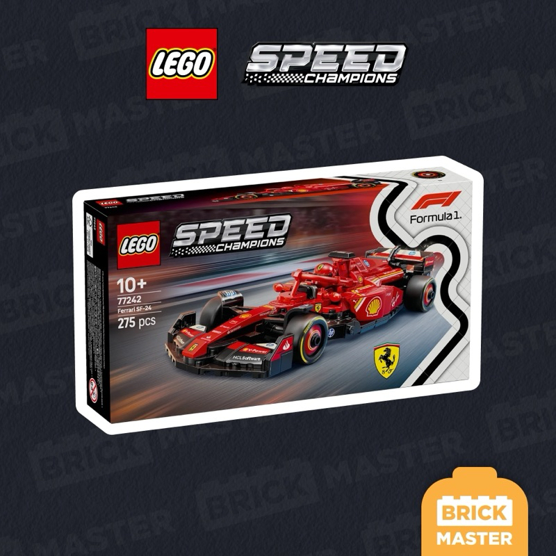 LEGO SPEED CHAMPION 77242 : Ferrari SF-24 F1® Race Car (เลโก้แท้ พร้อมส่ง)