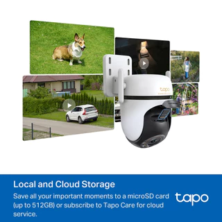 กล้องวงจรปิด WiFi ภายนอก TP-Link Tapo C530WS 3K 5MP AI หมุนได้ Color Night Vision IP66