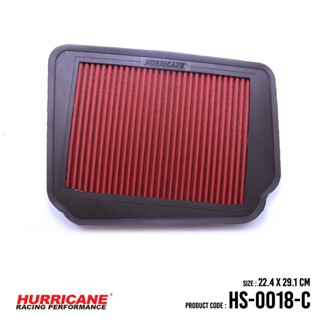 HURRICANE กรองอากาศรถยนต์ผ้าแดง Chevrolet ( Lacetti , Nubira…