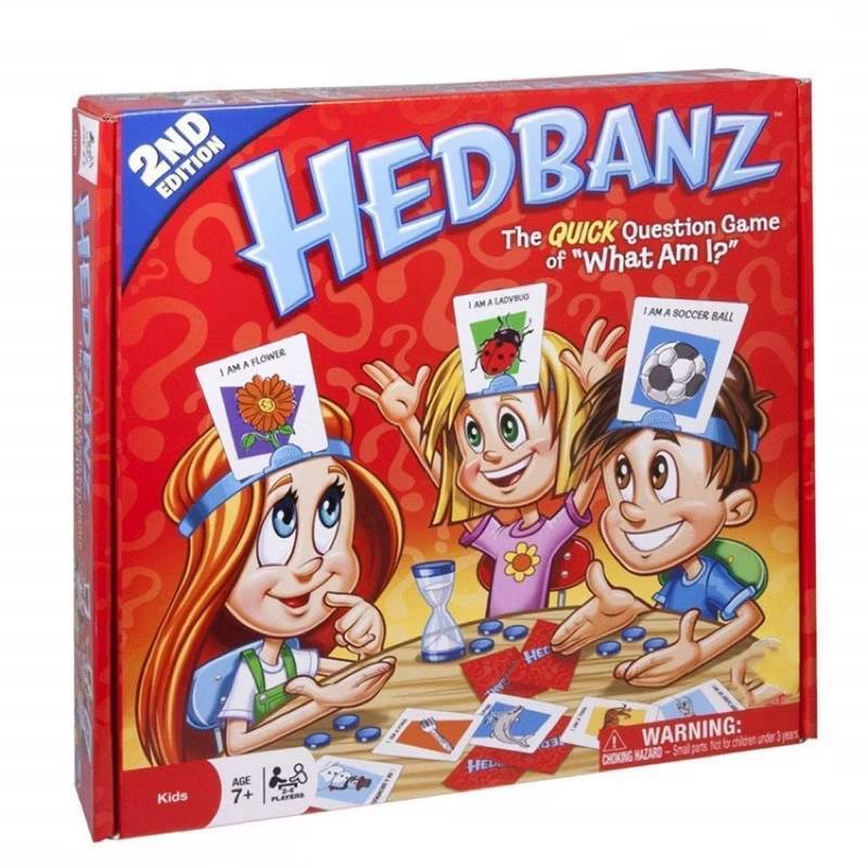 พร้อมส่ง Hedbanz Board Game บอร์ดเกม เฮดบานซ์ ฉันคืออะไร