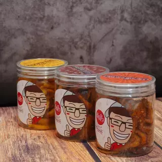 [ตะกร้ารวม 5 รส] มะม่วงฉ่ำ ติดใจ รสปลาร้าแซ่บ รสกะปิปลาย่าง รสน้ำปลาหวาน รสแจ่วฮ้อน ขนาด 200กรัม