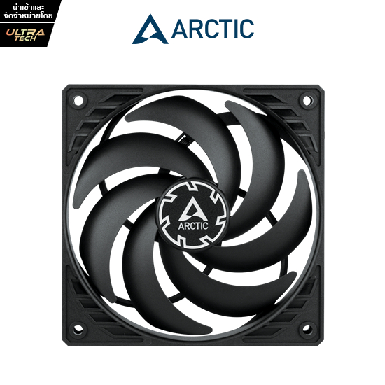 ARCTIC P12 PWM PST SLIM BLACK (COMPUTER FAN / พัดลมคอมพิวเตอร์)