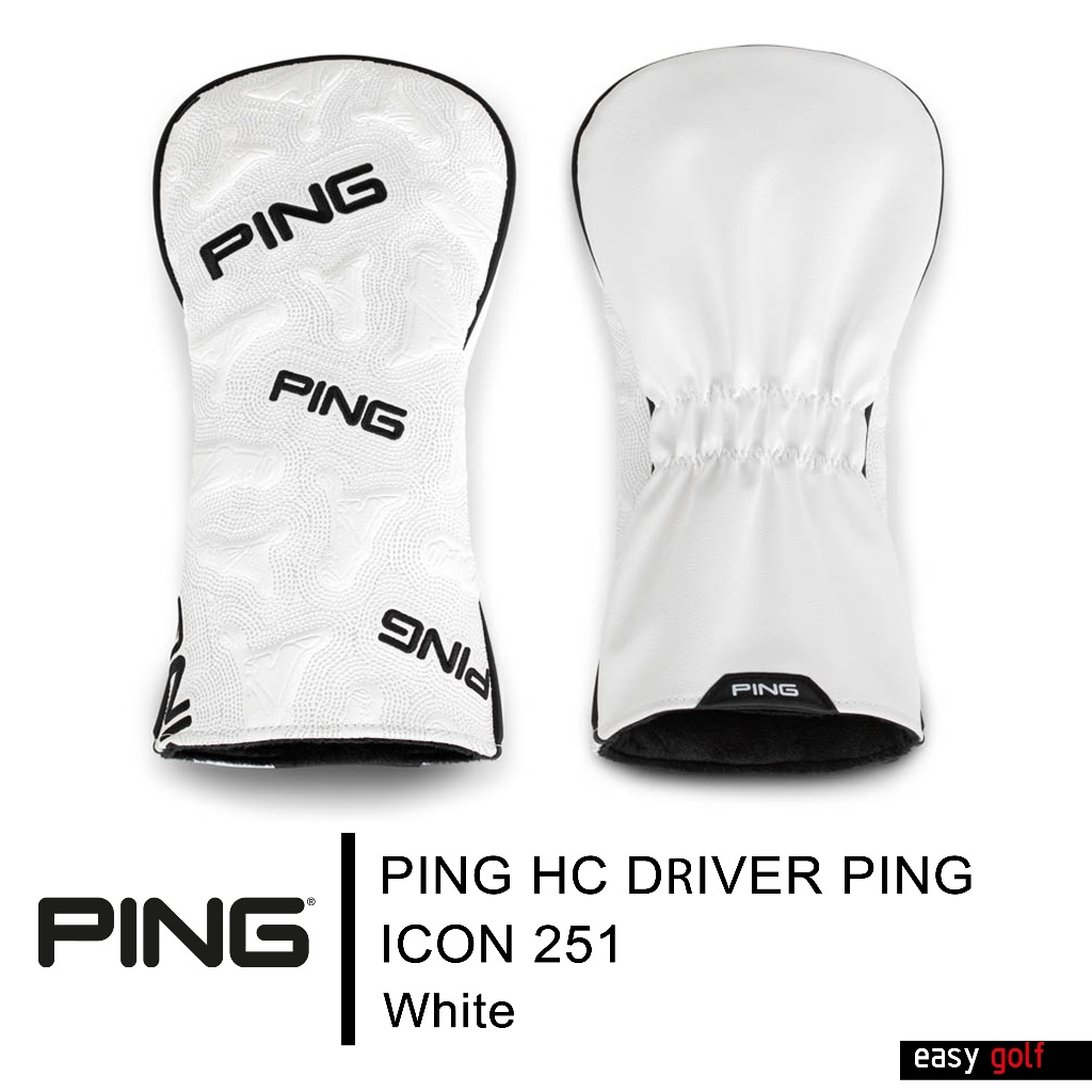 PING HC DR PING ICON 251 PING HEAD COVER ปลอกหัวไม้กอล์ฟ ปลอกหุ้มหัวไม้กอล์ฟ