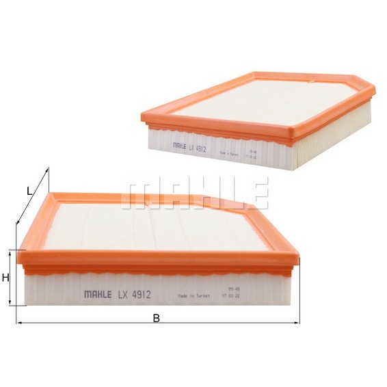 กรองอากาศ VOLVO XC60 B4 B5 Mild Hybrid D3 D4 Polestar T2 T3 T4 T5 2017- B420T B4204T B3154T D4204T