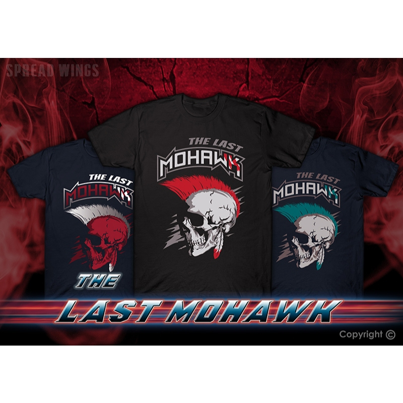 เสื้อยืดลาย THE LAST MOHAWK