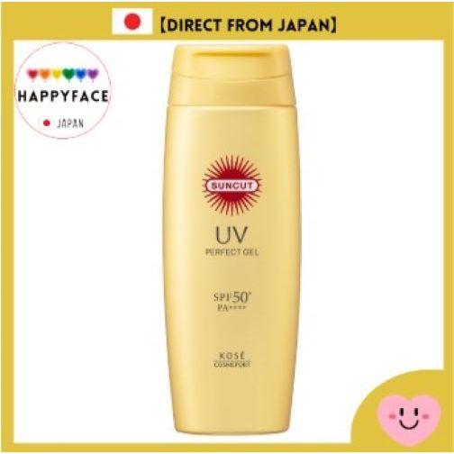 Kose Suncut Perfect UV 3 Type (Milk / Essence / Gel) Sunscreen Base Suncut Perfect UV Cream SPF50+ P